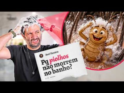 Por que PIOLHOS não MORREM no BANHO? #IberêResponde