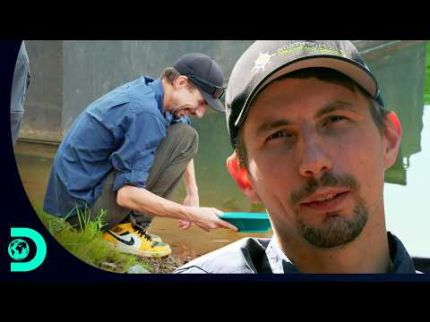 Parker Testa Suposto Ouro Encontrado por Dan | Febre do ouro: O desafio de Parker | Discovery Brasil
