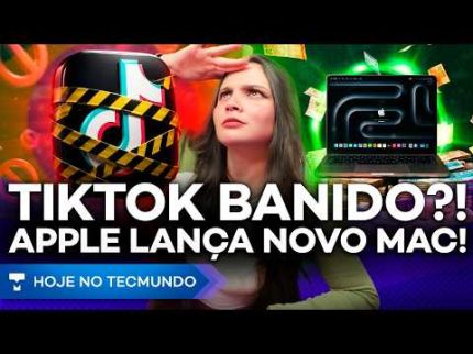 APPLE LANÇA NOVO MAC! GTA 6 VAZA DE NOVO! TIKTOK VAI SER BANIDO?! TRUMP + SPACEX?! ECLIPSE NO BRASIL