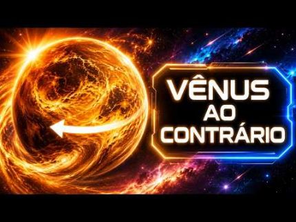 Por Que Vênus Gira ao Contrário? O Mistério da Rotação Retrógrada