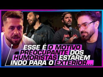 A DIFICULDADE para fazer COMÉDIA NO BRASIL - MAU MEIRELLES E IGORFINA