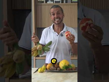 O QUE EU COLHO NO MEU QUINTAL! AGROFLORESTA DE FRUTAS RARAS