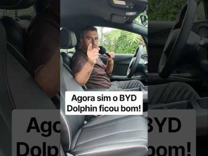 Novo interior do BYD Dolphin