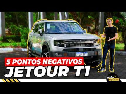 5 Pontos Negativos do Jetour T1: O que Incomoda no SUV Híbrido Rival de GWM Haval H6 e BYD Song?