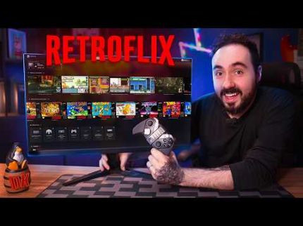 Criei meu próprio Streaming de Jogos Antigos!