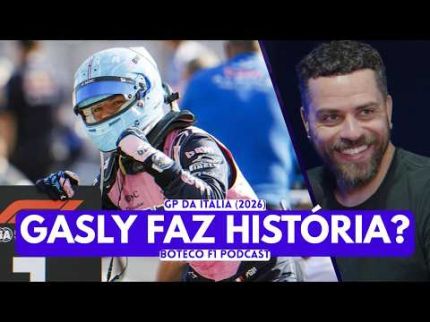 SERÁ QUE GASLY CONSEGUE A SEGUNDA VITÓRIA EM MONZA? | ANÁLISE DO GP DA ITÁLIA (2026)