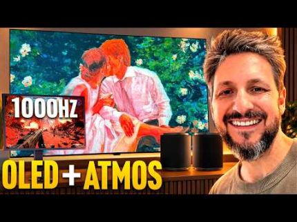 CINEMA EM CASA e monitor de 1000 Hz: LG na IFA