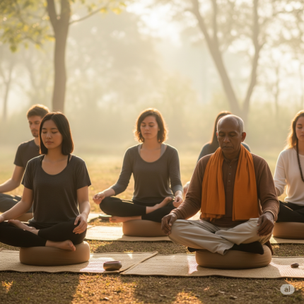 Retiros de Meditação Vipassana Atraem Brasileiros em Busca de Autoconhecimento e Transformação Interior - Efeito Mistico