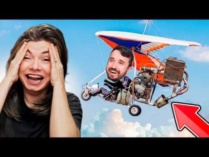 ELE FEZ UM AVIÃO DE VERDADE NO QUINTAL DE CASA!