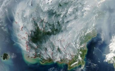 Os incêndios mais perigosos da Indonésia estão queimando no subsolo
