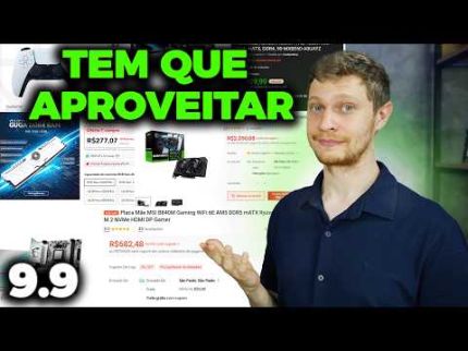 PROMOÇÃO DE HARDWARE DO 9.9! VÁRIAS PEÇAS COM CUPOM...