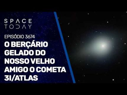 O BERÇÁRIO GELADO DO NOSSO VELHO AMIGO O COMETA 3I/ATLAS!!!