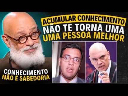 Ter CONHECIMENTO NÃO Garante BOM CARÁTER? | Pondé DESMONTA esse MITO
