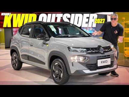 Novo Renault Kwid Outsider 2027 - FICOU MAIS BARATO? O QUE MUDOU? COMO ANDA? E O CONSUMO? EU CONTO!