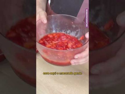 Calda de Fruta feita no Fogo ou Geladeira