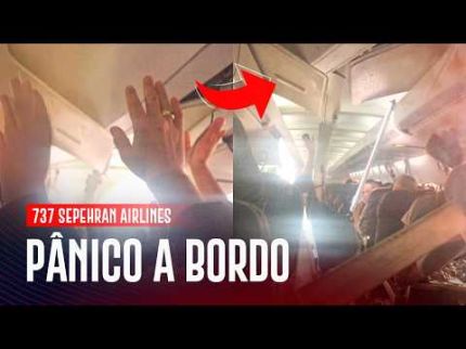 Turbulência severa ou problemas nos pneus? #LiveExtra