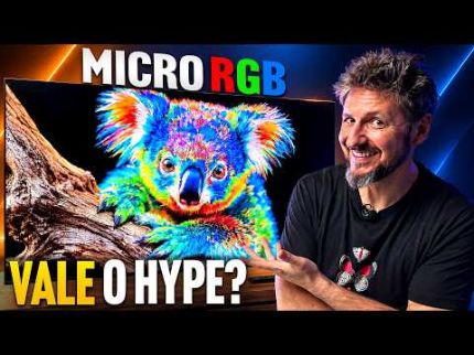 Samsung R85H: conheça a nova TV Micro RGB | UNBOXING e primeiras impressões