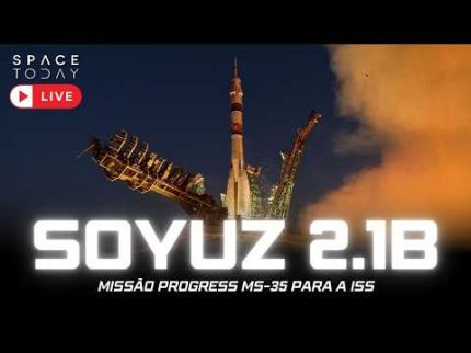 LANÇAMENTO RUSSO PRA ISS !!!! - SOYUZ 2.1B | MISSÃO PROGRESS MS-35
