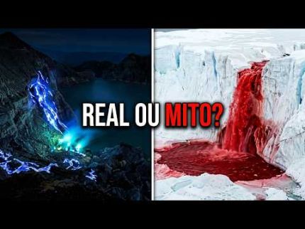 O vulcão azul e 15 fenômenos extraordinários que parecem impossíveis