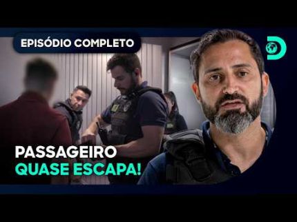 O volume no bolso chamou atenção | Aeroporto: Área Restrita | Discovery Brasil