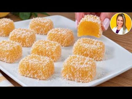 Só 3 INGREDIENTES! Quando der Vontade de Doces, COMA ESSA DELÍCIA na HORA! (Sem Açúcar e Sem Leite)
