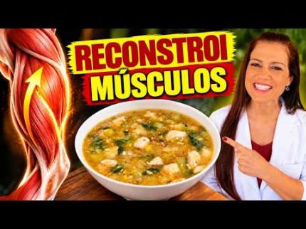 O JANTAR que ajuda a RECONSTRUIR MÚSCULOS Enquanto Você Dorme e COMBATER a SARCOPENIA