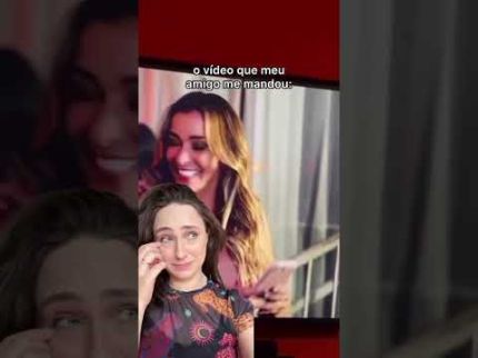 fui descoberta pelo @davi4president sim, eu trabalhei com Paulo Gustavo e Monica Martelli