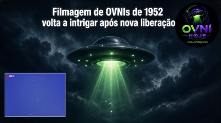 Filmagem de OVNIs de 1952 volta a intrigar após nova liberação - OVNI Hoje!