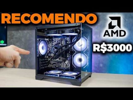 PC GAMER AMD DE R$3000 PARA RODAR TUDO, ATUAL E FAZ UPGRADES! (PASSO A PASSO) 2026