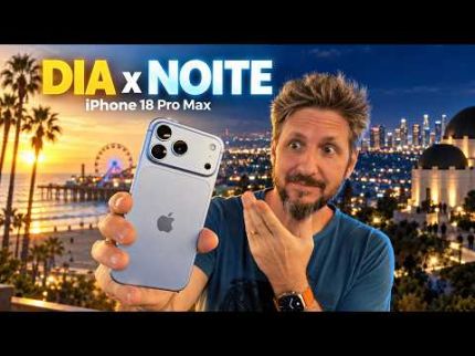 TESTEI A CÂMERA do iPhone 18 Pro Max por Los Angeles