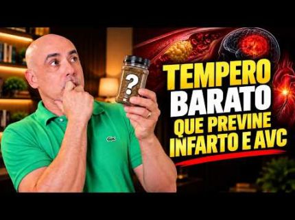 Tempero barato  para suas artérias