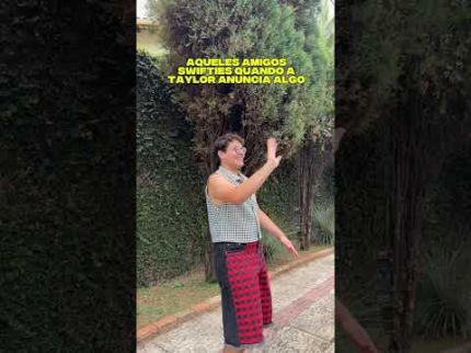 Quando a Taylor Swift lança música nova! #taylorswift #taylor