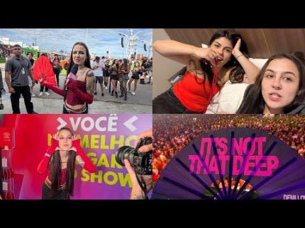 tentando encontrar a demi lovato, rock in rio e shows! VLOG