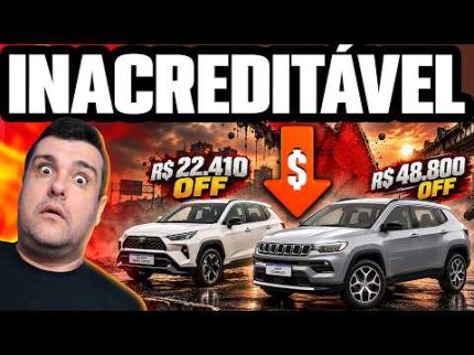 JEEP E TOYOTA em DESESPERO? PREÇOS DERRETEM mas CHINÊS REAGE COM PREÇOS AINDA MAIS BAIXOS! E AGORA?