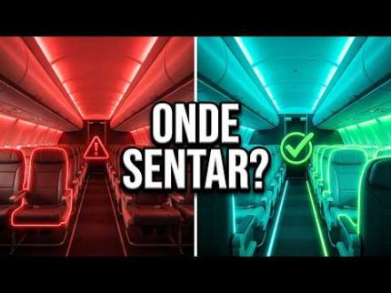 A Verdade Sobre os Assentos de Avião que Você Precisa Saber