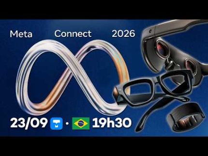 EVENTO da Meta AO VIVO – PT-BR Tradução simultânea – Meta Connect 2026: novos Rayban Meta e mais!