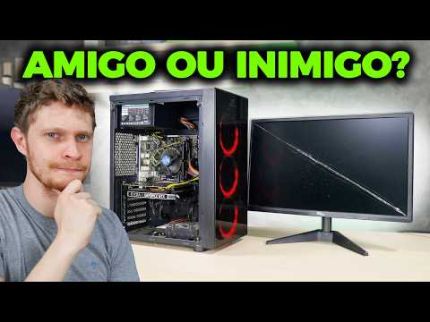 MEU CUNHADO COMPROU UM PC GAMER DO AMIGO DELE… E VEIO ASSIM!