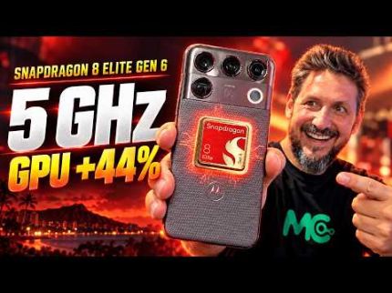 Snapdragon 8 Elite Gen 6 ESTREIA no Motorola Signature