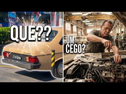 Mentira, contrataram um cego na fabrica?