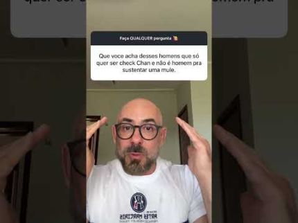 Homem brabo fora de casa, mas sustentado pela mulher.
