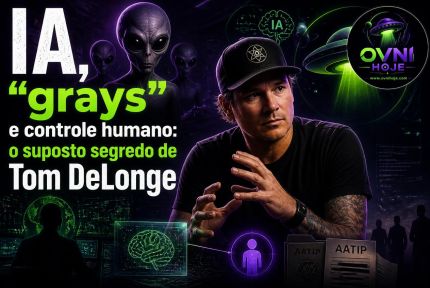 IA, “grays” e controle humano: o suposto segredo de Tom DeLonge