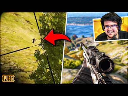 FUI NO PONTO MAIS ALTO DE ERANGEL E FIZ UMA PLAY INSANA DE SNIPER!
