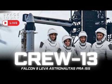 LANÇAMENTO DE ASTRONAUTAS PARA A ESTAÇÃO ESPACIAL | CREW 13 | POUSO EM TERRA!!