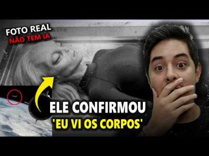 A FOTO É REAL! MILITAR AFIRMA QUE VIU OS CORPOS E DÁ DETALHES + OVNIs NO LANÇAMENTO CREW-13 DA NASA