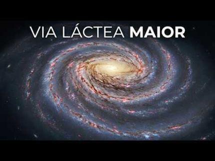 A Verdadeira Via Láctea É Muito Maior do Que Podemos Ver
