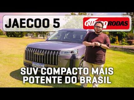 Jaecoo 5 é o SUV compacto MAIS POTENTE do Brasil, mas PREÇO empurra para 'irmão' da Omoda