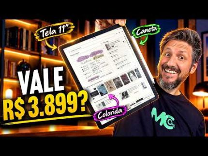 Testei o Kindle MAIS COMPLETO da Amazon