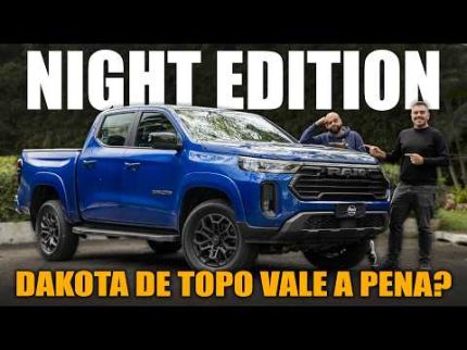 DAKOTA LARAMIE NIGHT EDITION, tudo sobre a versão de topo da picape!