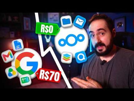 Tentei substituir o Google com open source, de verdade.