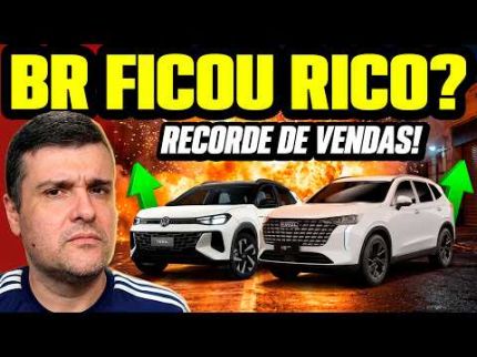 TÁ TODO MUNDO COMPRANDO CARRO ZERO KM? NOVO RECORDE de VENDAS!